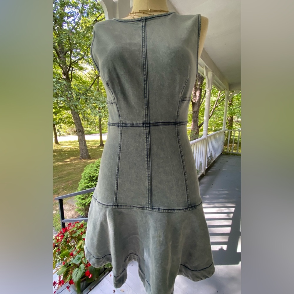 Free People Sleeveless Denim Dress